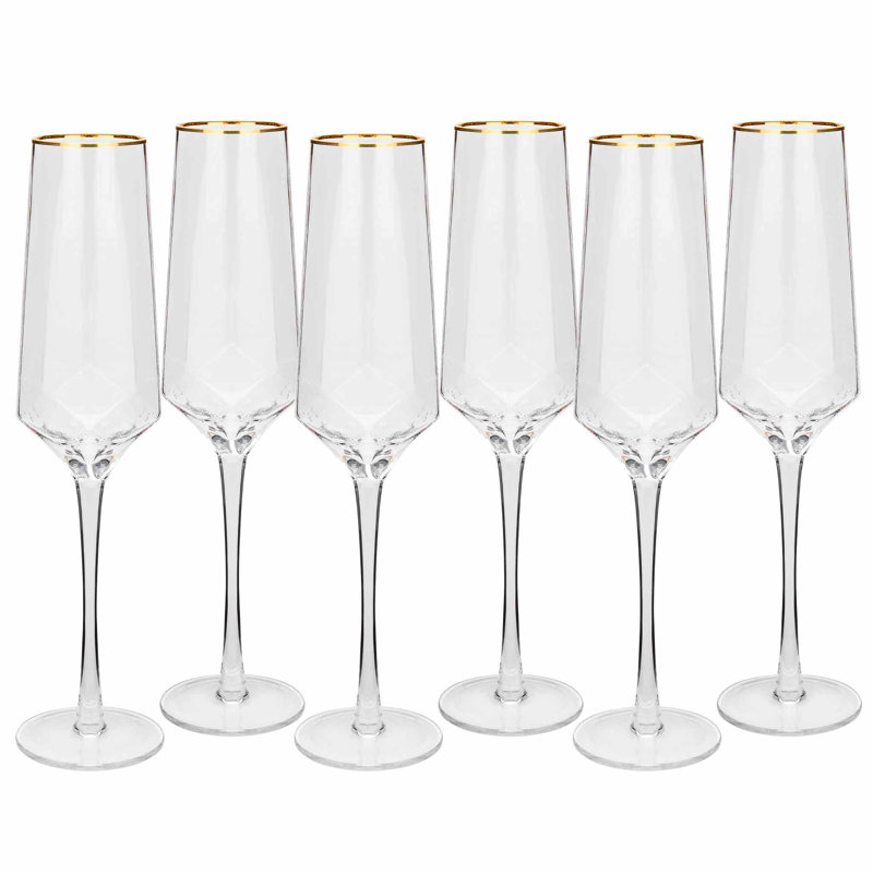 Prism Toasting Flute Set