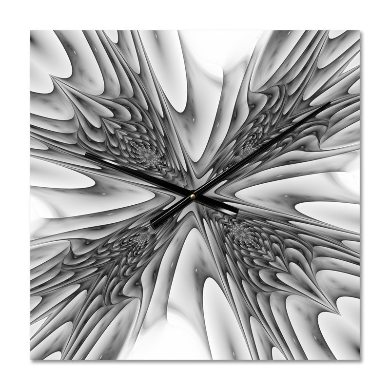Fractal 3D Magical Depth Wall Clock, Small