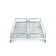 2-Pack-Sliding Pullout Cabinet Drawer Adjustable 13" to 21" wide