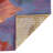Azaleea Power Loomed Polypropylene Outdoor Are Rug in Blue/Red/Orange-696980090