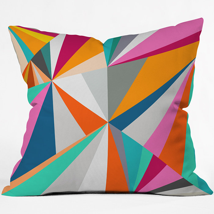 Collins Ave Throw Pillow, 20" x 20"