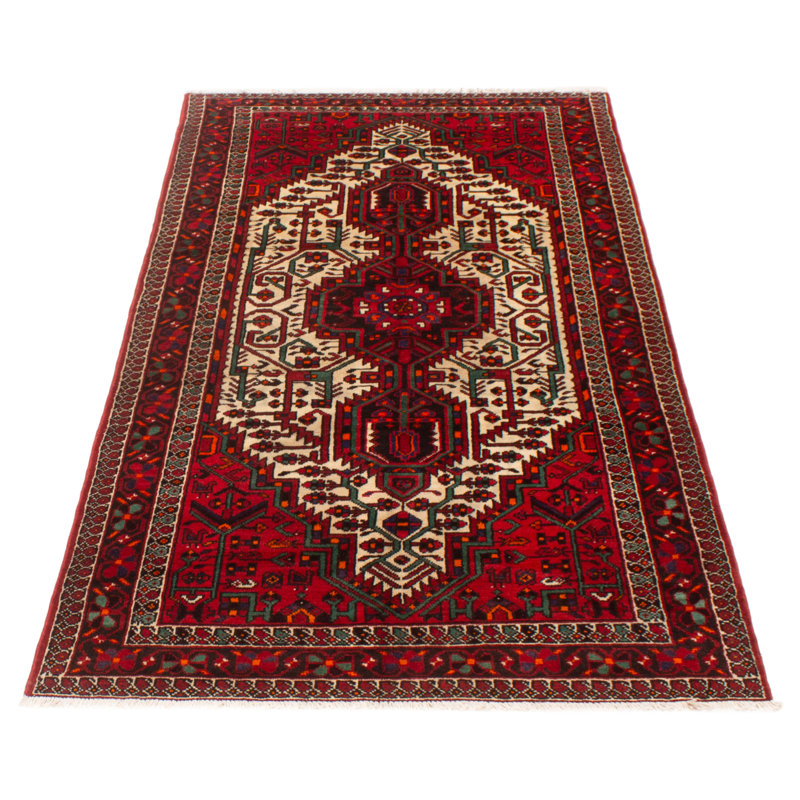 Tapis rouge Anatolian Vintage 4 pi 7 po x 8 pi 10 po