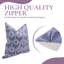 Housse de coussin en lin faite à la main à motif floral Floral-1228609976
