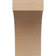 Stockport Rough Cedar Woodgrain TimberThane Corbel, Primed Tan-88291764