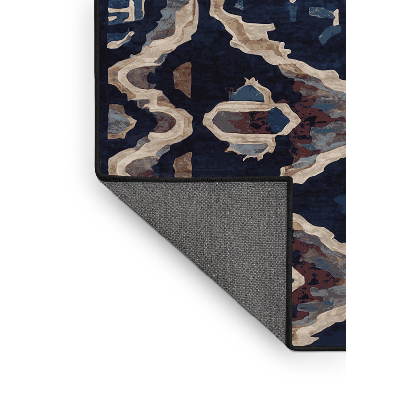 Tapis gris soyeux et moelleux, Tapis de couloir 2 pi x 5 pi