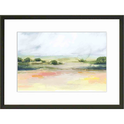Sunlit Marsh I Painting by Grace Popp