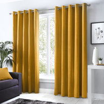 Curtains Mustard