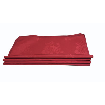 Ishaan Polyester Floral Square Napkin