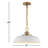 Eddy 1-Light Dimmable Steel Dome Pendant-832871379-832871378