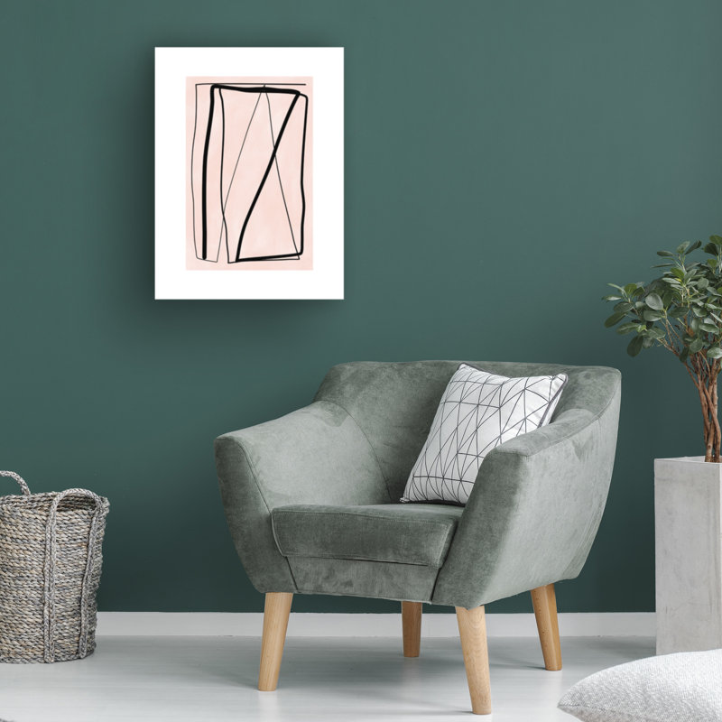 Œuvre d'art sur toile «Bachelor Elena Ristova Aspectratiosoftpink10», H 14 po x l 19 po