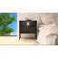 Ahola 134.62cm W Metal Bedside Table-418516070-418516056