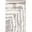 Tapis ivoire / gris en laine tissé à plat à la main Kass-72504952