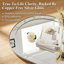 Miroir de salle de bain Minuette Cadre en acier inoxydable-184396841-174498284