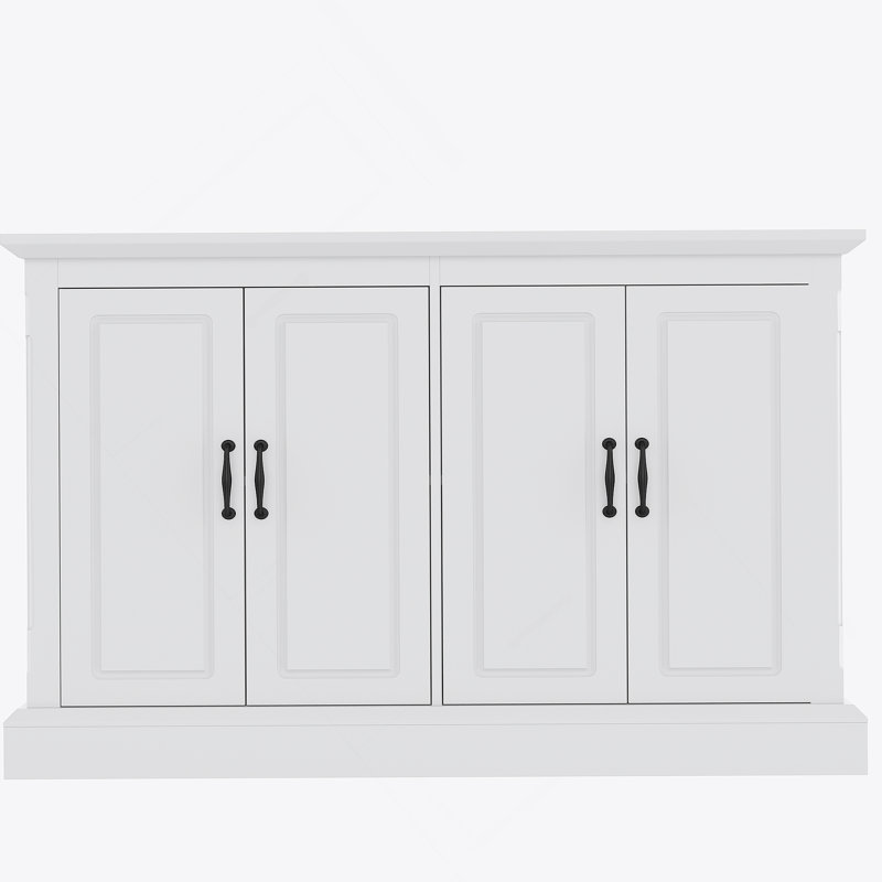 Armoire décorative, armoire de rangement, support d'aquarium avec prise de courant