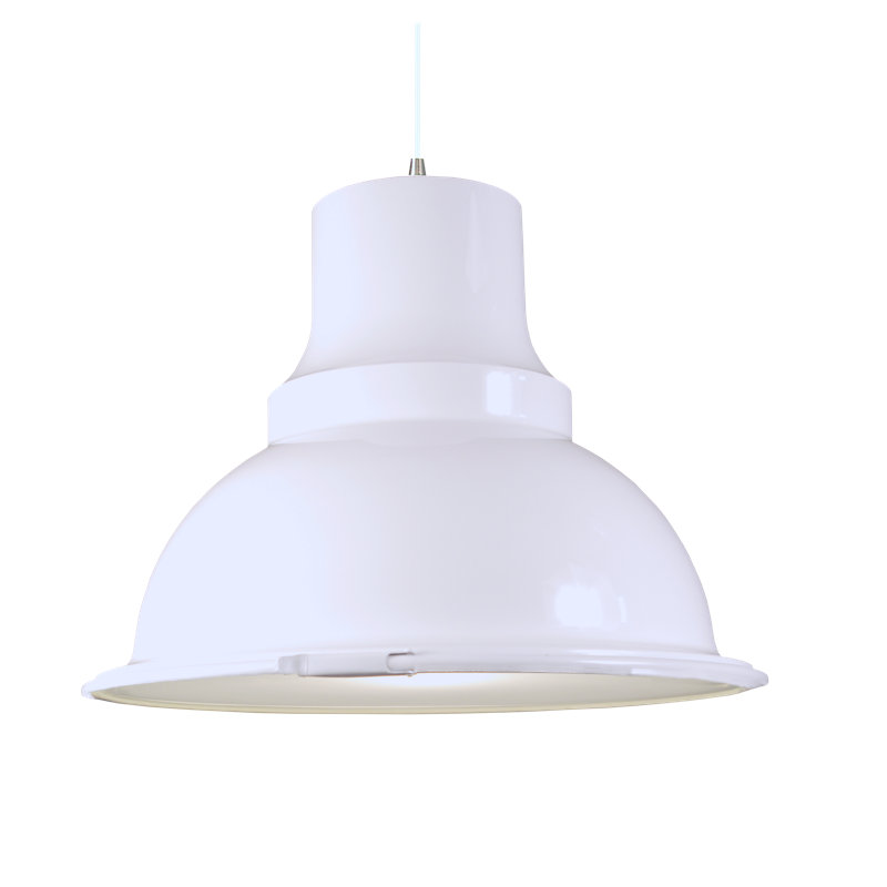 Cath 1 - Light Dome Pendant, White