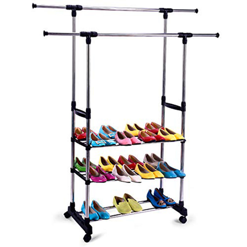 81.28cm Rolling Clothing Rack