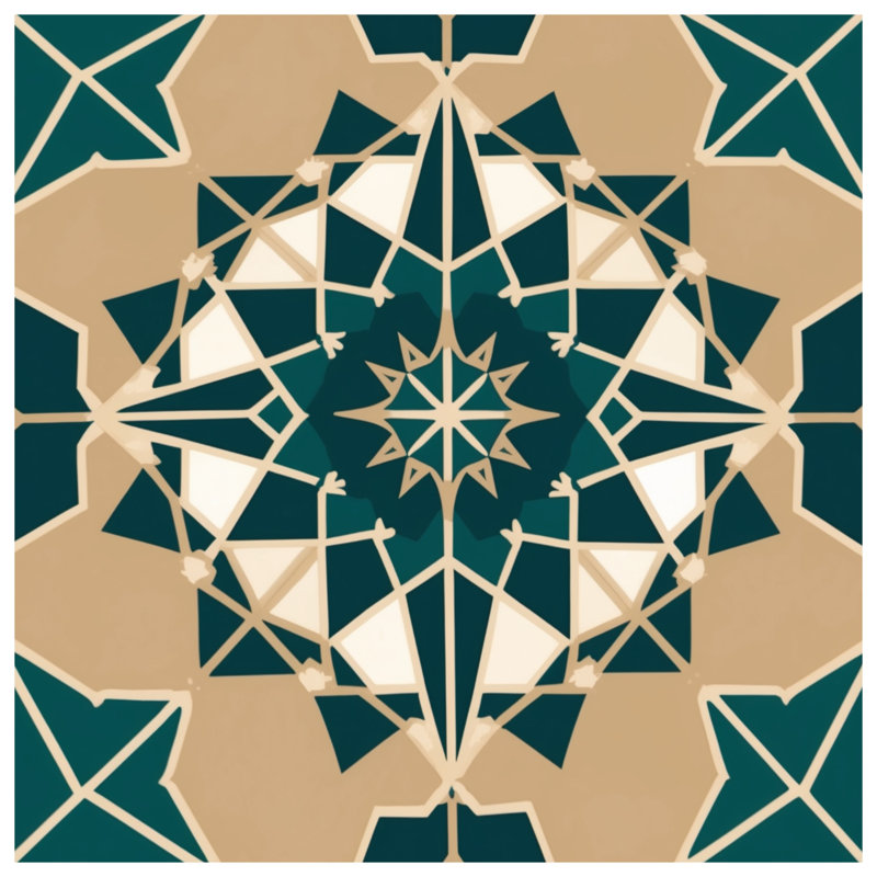 Housses de couette à motif géométrique mandala, Grand lit