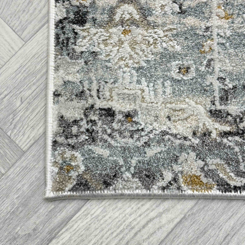 Abstract Area Rug, Runner 66 x 300 cm