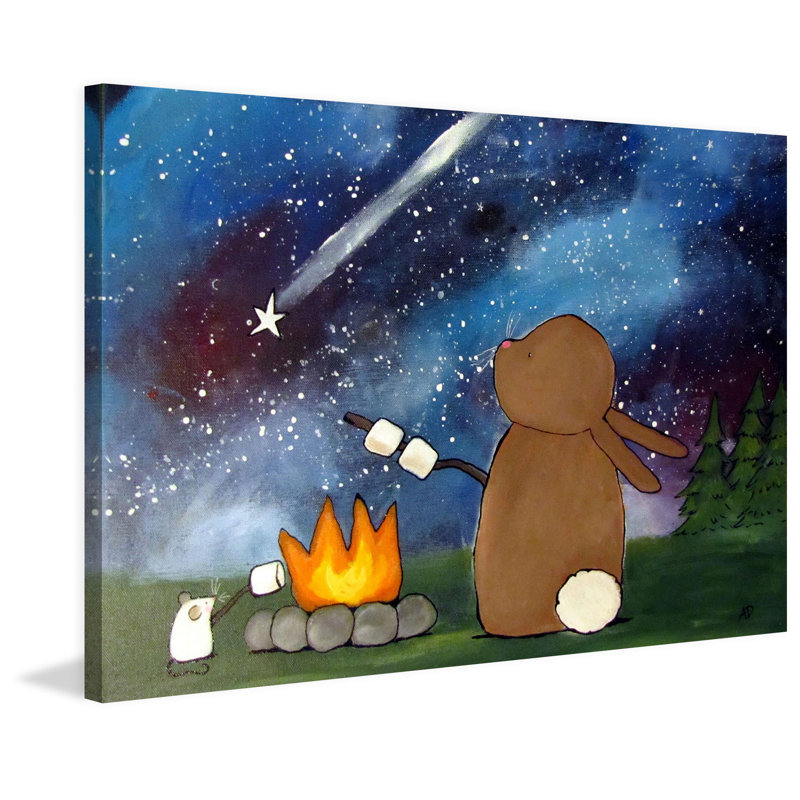 « camp » par andrea doss, reproduction d’art sur toile tendue, 20 po x 30 p