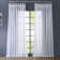 Apollo Extra Wide Voile Sheer Curtains for Bedroom Double Layered Curtains for Large Window Single Panel