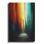 Art mural en métal luxueux «Abstract City 1» par Romantz Art, 12 po x 16 po-1847728074