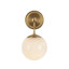 Meuble-lavabo mural moderne 1 lumière Brantry-909096345