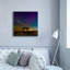  «Two Trees Under Aurora» par Epic Portfolio, art mural sur toile, 37 po x 37 po-1489040580