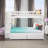 Ilariana Wood Bunk Bed with Staircase and Drawers-2085015708-2036248529