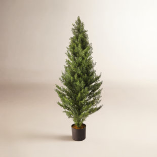 Indoor and Outdoor Potted Artificial Arborvitae Tree