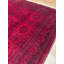 Tapis en laine et coton rouge noué à la main Original