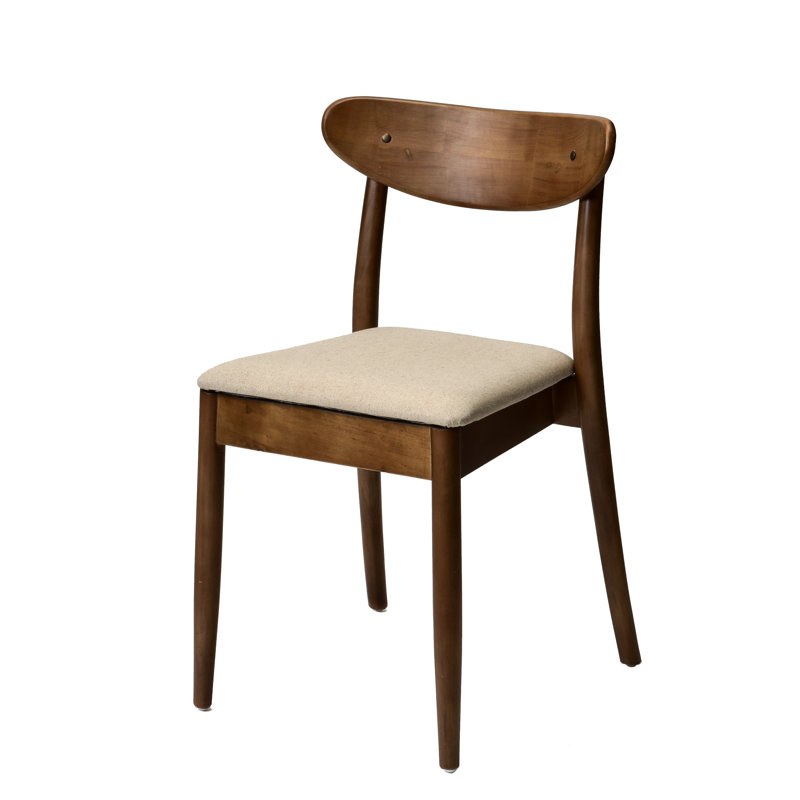 Chaise d'appoint Helina, Noyer foncé