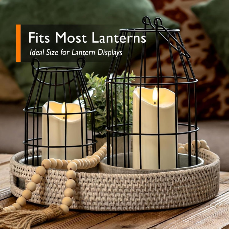 3" x 6" Outdoor Waterproof Flameless Candles, LED Candles, Battery Operated Candles with Remote and Timers, Electric Fake Pillar Candles for Home Decor, Ivory White, Set of 2