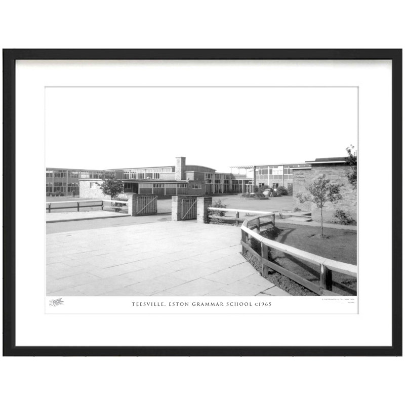 Teesville, Eston Grammar School C1965 - Single Picture Frame Print, 60cm H x 80cm W x 2.3cm D