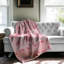 Couverture en sherpa rose 1 pièce-100864368