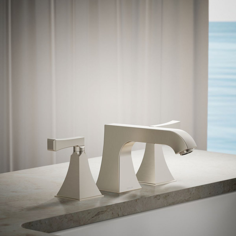 Memoirs® Widespread Bathroom Faucet, Vibrant Brushed Nickel
