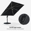Carone 3m Square Cantilever Parasol-670452128