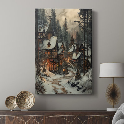 Christmas Holiday Art DCXXII -Custom Wrapped Gallery Cavas