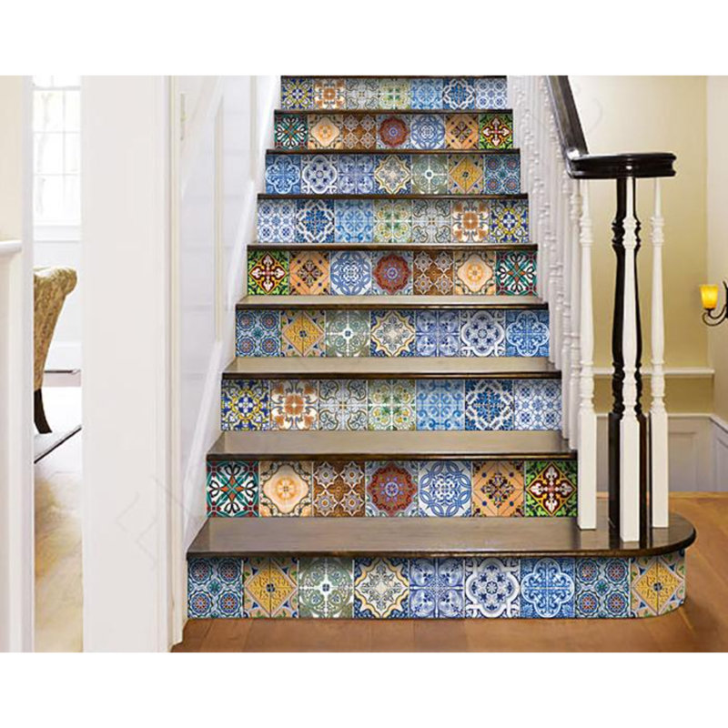 Carreau de mosaïque en vinyle Jessa, H 8 po x l 8 po x P 0,1 po
