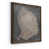 Toile avec cadre en noyer
