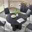 Table de salle à manger ronde, petite table de cuisine pour 4 à 6 personnes-2101207408