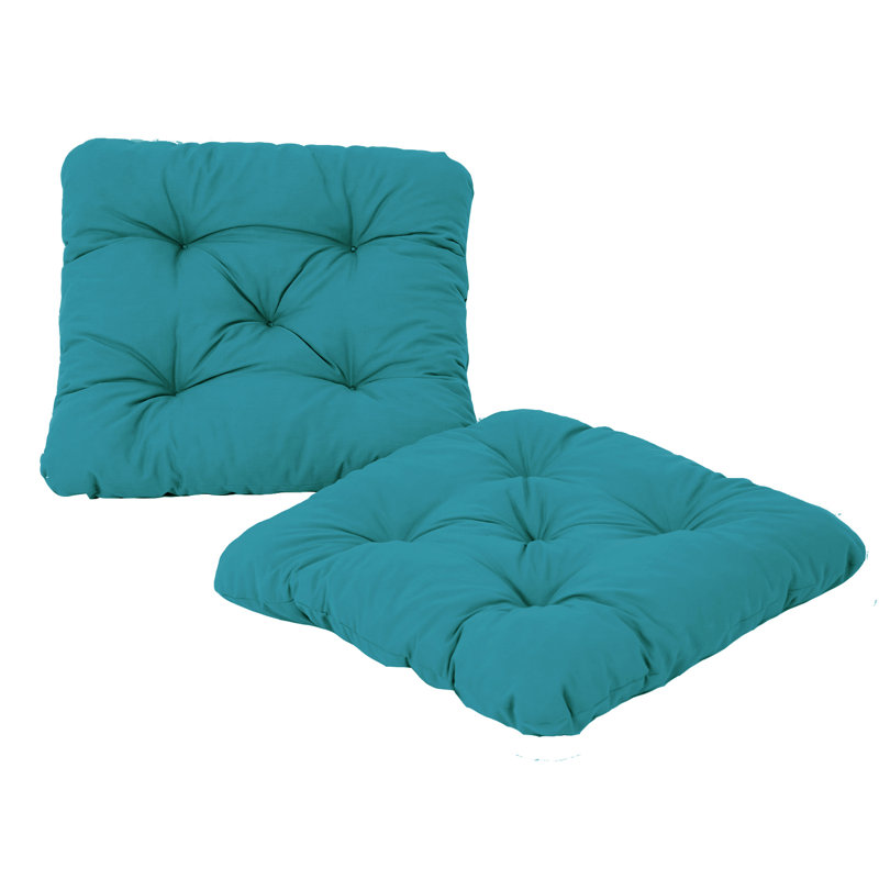 Coussin de siège d'extérieur, Bleu