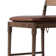 Fayth Stool with Cushion-Dulane Mahogany