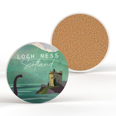 Ceramic Round 1 Piece Coaster