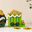 Ensemble de 3 décorations de table train en résine St.Patrick's