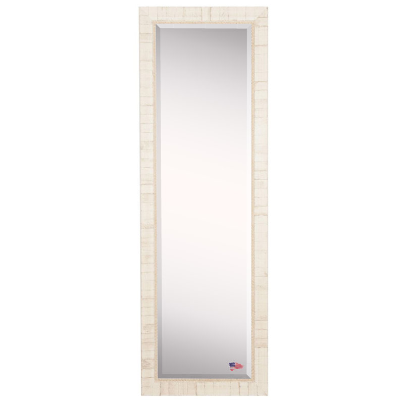 Seeman Solid Wood Flat Mirror, 59" H x 20" W
