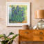 Iris en fleurs II - reproduction encadrée de qualité supérieure - prête à être accrochée-62722971-62722970