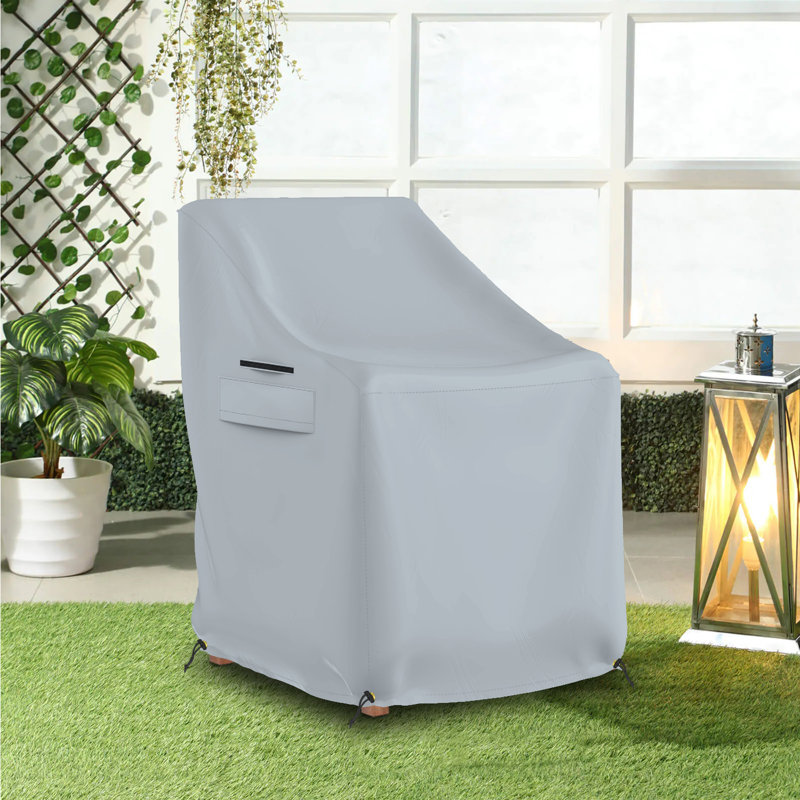Patio Xaiden For Outdoor Furniture, Waterproof Heavy Duty Fabric, Large Lawn Xaiden With Drawstring, Push Clips, Air Vent (Gray, 29"W X 30"D X 36"H X 21"FH)
