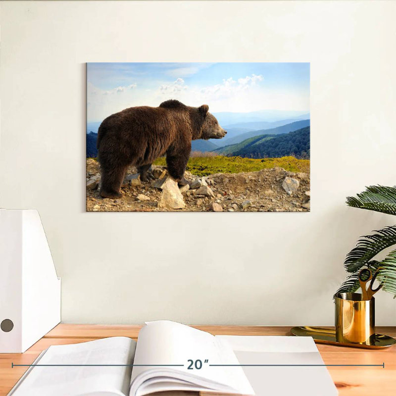 Crowle Mountain Bear, 8" H x 12" W
