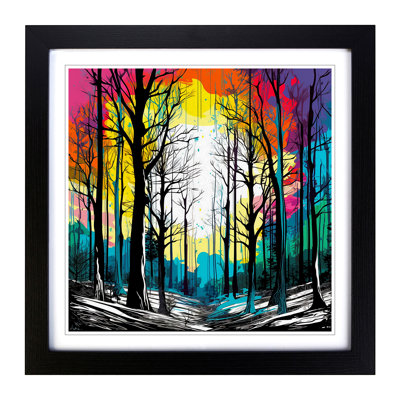Single Picture Frame Print on Wood