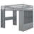 Jashay Kids Full Loft Bed with Drawers-56500772